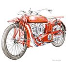 Classic Motorcycle Auto Art