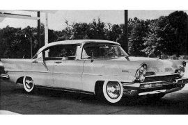 1957 Lincoln Premiere Landau Pillarless Sedan