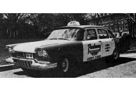 1957 Plymouth Savoy Taxi Cab