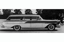 1958 Chevrolet Nomad four-door Station Wagon