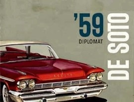 1959 DeSoto Diplomat V8 Adventurer Convertible