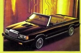 1986 Chrysler LeBaron Mark Cross Convertible