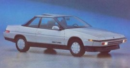 1985 Subaru XT GL 10