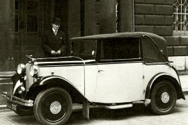 1933 Hillman Minx Convertible Coupe