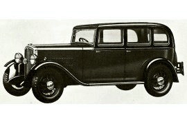 1933 Rover Family Ten Coach