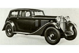 1933 Sunbeam Speed Model Coachbuilt Close-Coupled Saloon