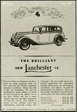 1935 Lanchester 18