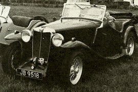 1935 MG NA Magnette Four-seater