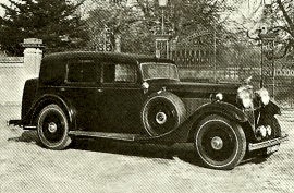 1935 Sunbeam Twenty-Five (23·8 HP) Limousine