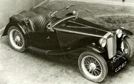 1936 MG T-Series Midget TA