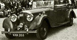 1937 Bentley 4¼-Litre Allweather Convertible Saloon