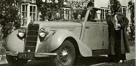 1937 Hillman Sixteen Wingham Cabriolet
