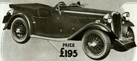 1937 Singer Nine Four-seater Sports Model