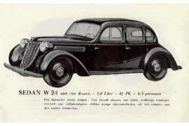 1938 Wanderer W24 Sedan