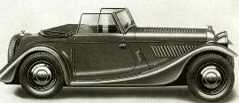 1938 Morgan Model 4/4 Drophead Coupe