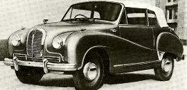 1952 Austin A70 Hereford Model 8D3 Drophead Coupe