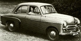1952 Vauxhall Wyvern Model EIX Saloon