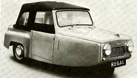 1955 Reliant Regal Coupe Mark II