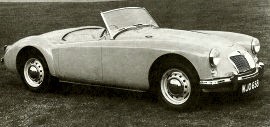 1956 MG Model MGA Sports