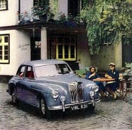 1957 MG ZB Magnette