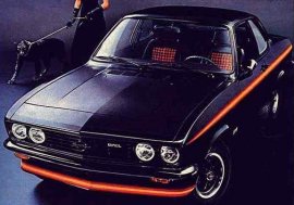 1975 Opel Manta Black Magic