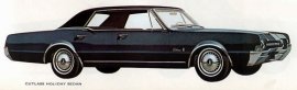 1967 Oldsmobile Cutlass Holiday 4 Door (6 and V8)