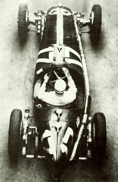 Achille Varzi's Alfa Romeo at the 1934 German GP at the Nurburgring