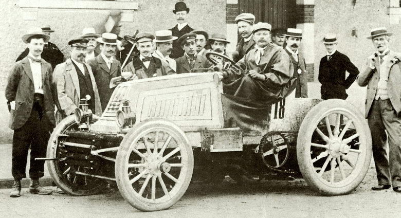 The Automible Club de Frace's Paris to Bordeaux race of 1901 was won by Henri Fournier's Mors