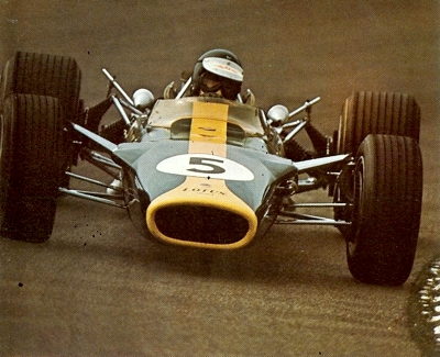 The Lotus 49 first appeared in the Dutch Grand Prix in 1967