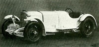 1931 Mercedes-Benz SSKL, powerec by a 7.1 liter six-cylinder engine developing 300 bhp