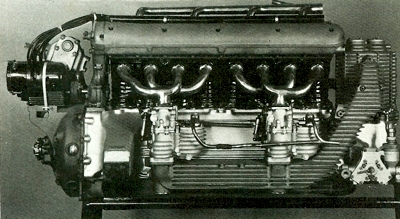 1934 W25 Grand Prix Car's engine