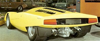 Pinin Farina designed 1969 Ferrari 512