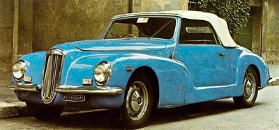 Pinin Farina designed 1946 Lancia Aprilia