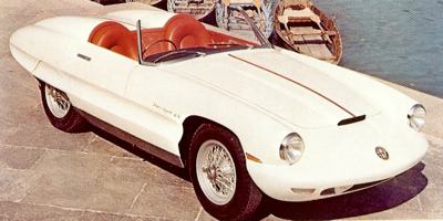 Pinin Farina designed 1958 Alfa Romeo 3500 Spyder