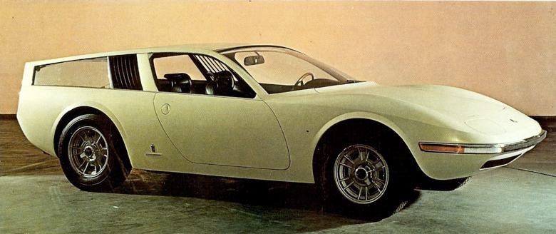 Coupe version of the Pinin Farina designed 1967 Fiat Dino