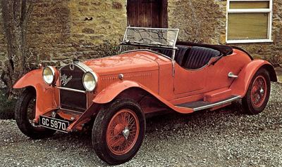 1928 Alfa Romeo 6c Sport with Zagato touring body
