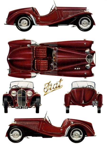 1935 Fiat Tipo 5085 Balilla Sports two seater