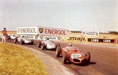 The French Grand Prix was held at Rouen in 1961