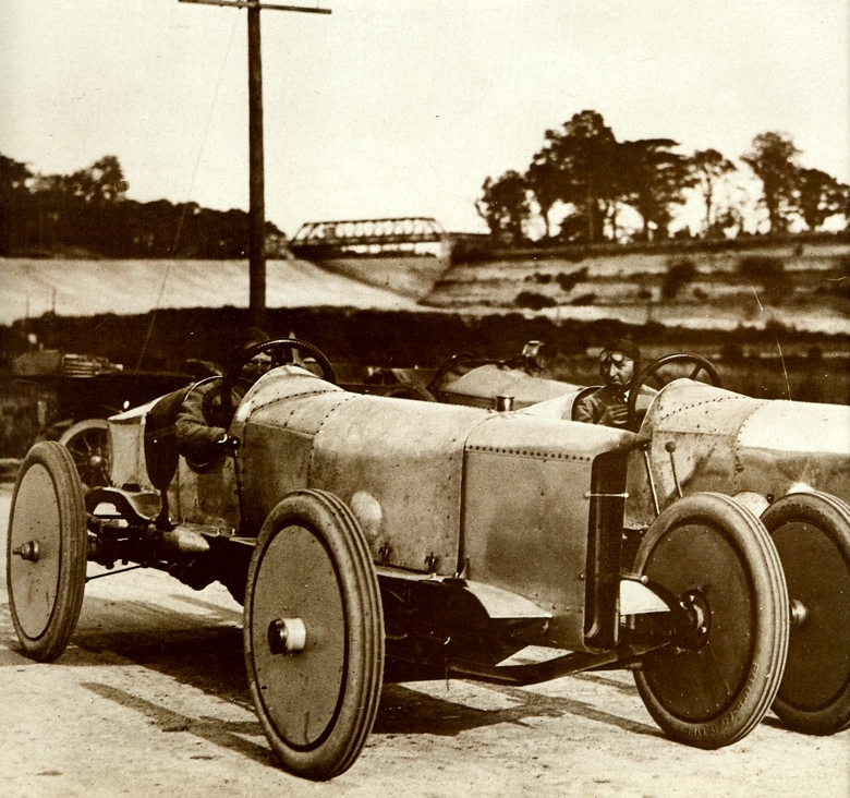 Prince Henry KN2 Vauxhall's pictured at Brooklands in 1913