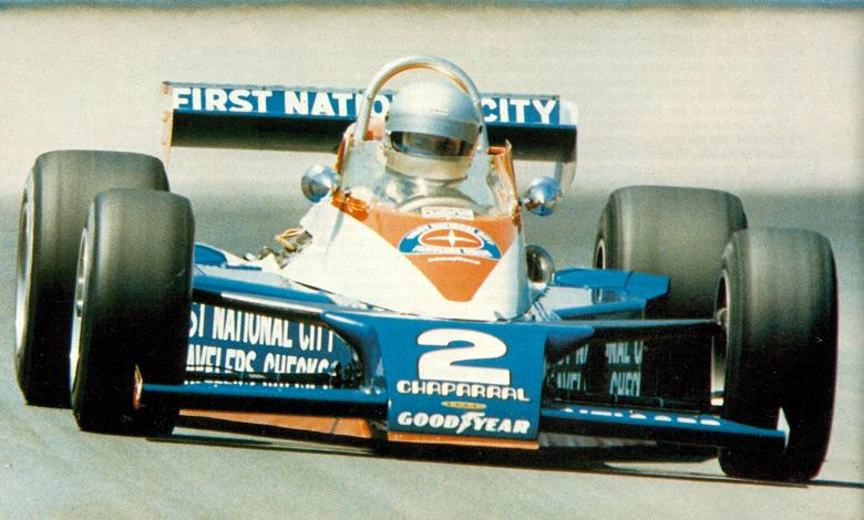 AI Unser at the 1978 Indianapolis 500, which he won at an average speed of 161.4 mph in a Lola-Cosworth T500