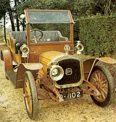 1908 Delahaye Type 32, the first to use a L-head engine