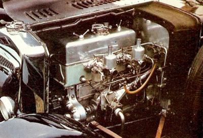 Engine from a Frazer Nash