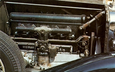 1932 Hispano-Suiza 9420cc engine, producing 220bhp