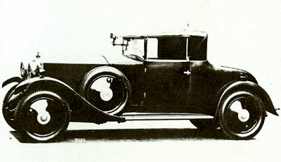 1926 Invicta Streamlined occasional 4 seater