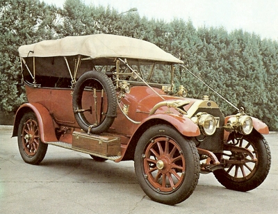 Itala 25/35 tourer, powered by a 5401cc four-cylinder