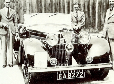 1937 3.5 liter Jensen