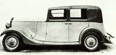 1933 Lanchester 18hp with Grosvenor body