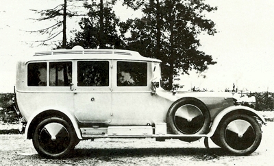 1925 Lanchester 40hp, complete with tinted windows