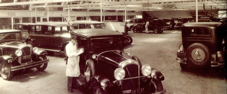 Marmon Dealer Workshop circa 1929
