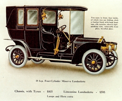 Minerva 1908 Landaulette